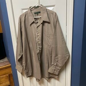Daniel Gray Men long sleeve 100% cotton  Fabric Button up shirt 181/2 (34/35)